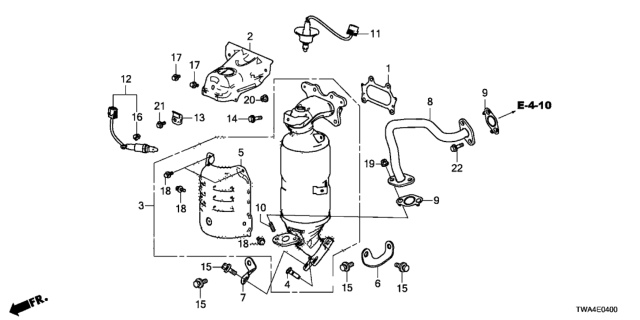 2019 Honda Accord Hybrid Converter Diagram