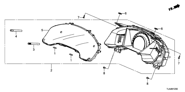 2018 Honda CR-V Meter Diagram