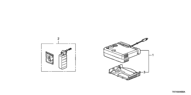 2019 Honda Clarity Fuel Cell Tool Diagram