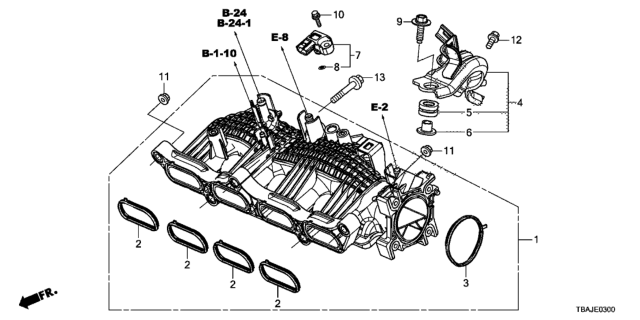 2018 Honda Civic Intake Manifold Diagram