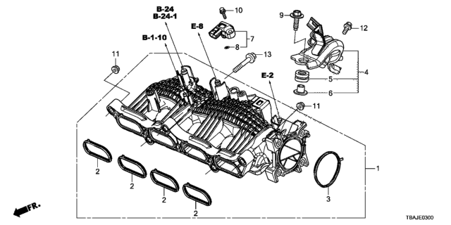 2019 Honda Civic Intake Manifold Diagram