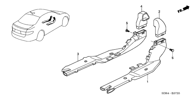 2007 Honda Accord Hybrid Duct Diagram