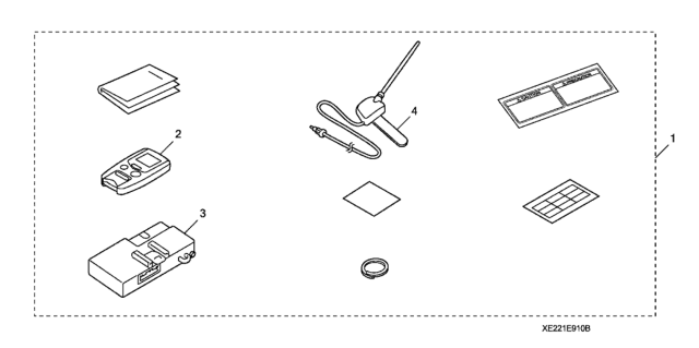 2008 Honda Civic Remote Starter Base Kit Diagram