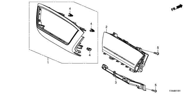 2021 Honda HR-V Auto Air Conditioner Control Diagram