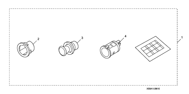 2010 Honda CR-V Cigarette Lighter Diagram