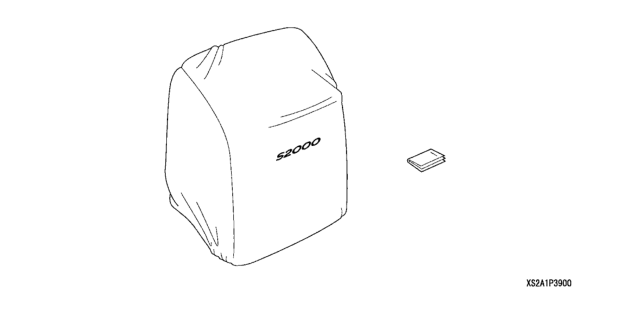 2008 Honda S2000 Hardtop Cover Diagram