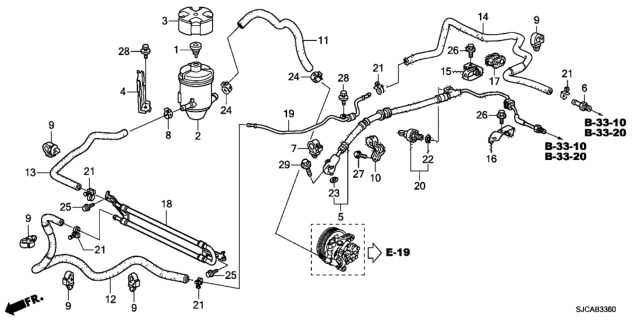 2014 Honda Ridgeline 4 Door RTL-S (SPECIAL EDITION) KA 5AT P.S. Lines Diagram