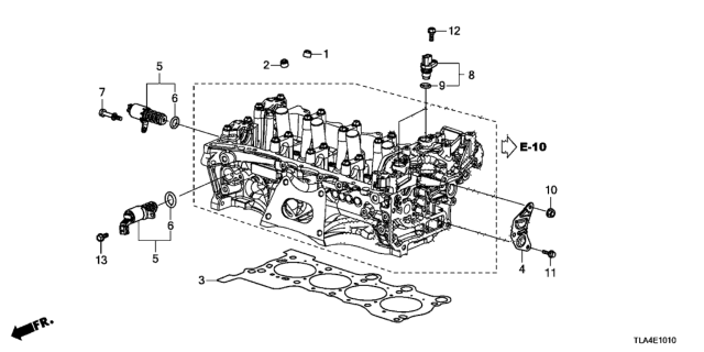 2021 Honda CR-V VTC Oil Control Valve Diagram