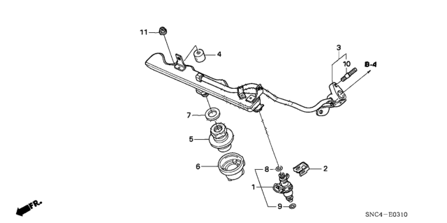 2010 Honda Civic Fuel Injector Diagram