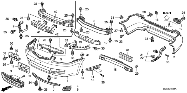 Genuine Honda Accord Front Bumper Upper Support Bracket – Left Side, OEM 71190-T3L-A01