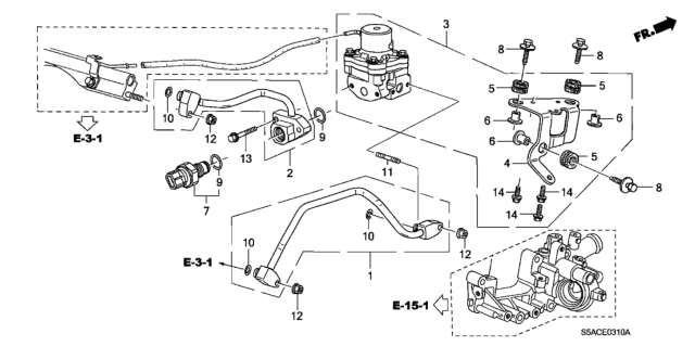 2005 Honda Civic Pressure Regulator Diagram