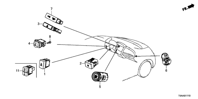 2019 Honda Fit Switch Diagram