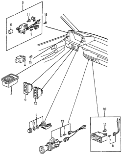 1985 Honda Accord Switch Diagram