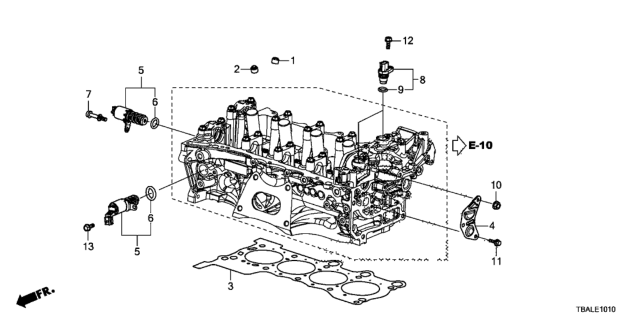 2020 Honda Civic VTC Oil Control Valve Diagram