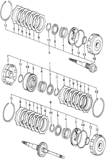 1980 Honda Accord 3 Door STD KA HMT HMT Clutch Diagram