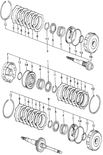 1980 Honda Accord HMT Clutch Diagram