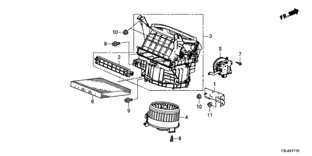 2015 Honda Accord Heater Blower Diagram