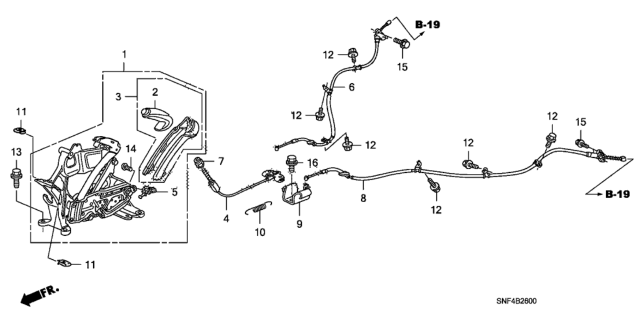 2008 Honda Civic Parking Brake Diagram