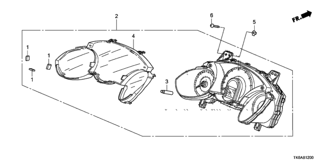 2013 Honda Fit Meter Diagram
