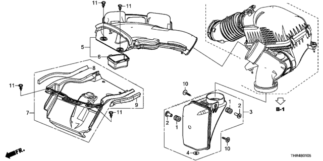 2020 Honda Odyssey Resonator Chamber Diagram