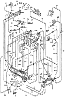 1984 Honda Accord Tube (3.5X130) (Yellow) Diagram for 91438-PD2-660