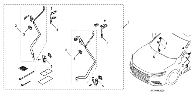 2019 Honda Insight Door Panel Illumination Diagram