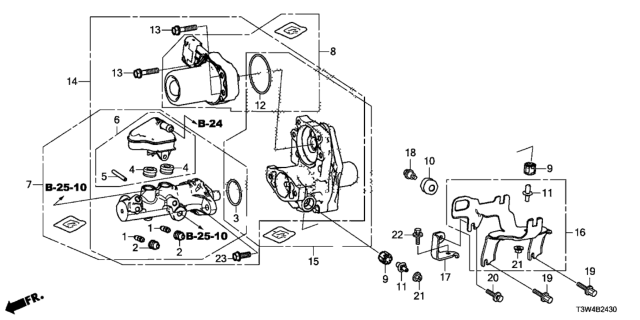 2014 Honda Accord Hybrid Tandem Motor Cylinder Diagram