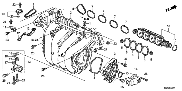 2012 Honda Civic Intake Manifold Diagram