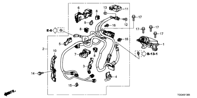 2019 Honda Civic CONTROL UNIT, TRANSMISSION (REWRITABLE) Diagram for 28100-5CG-C32