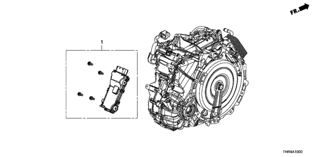 2019 Honda Odyssey AT Control Unit (Transmission) (9AT) Diagram