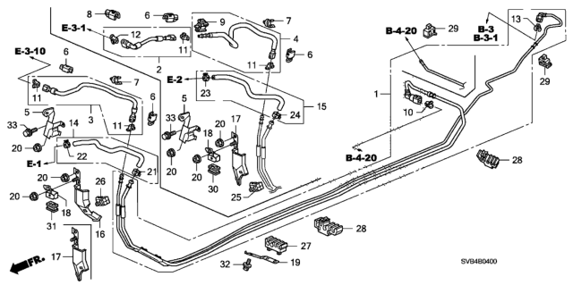 2010 Honda Civic Fuel Pipe Diagram