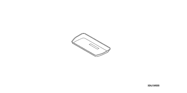 2006 Honda Odyssey Cargo Tray Diagram