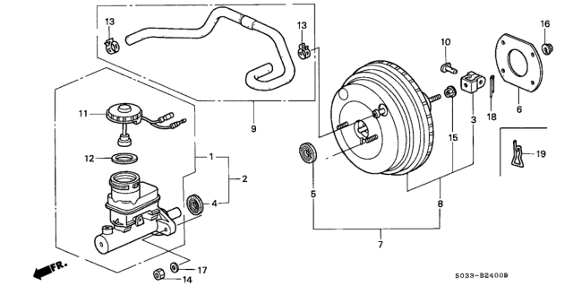 1998 Honda Civic Master Power Diagram