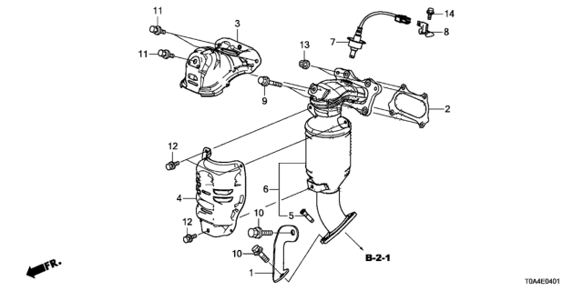 2016 Honda CR-V Converter Diagram