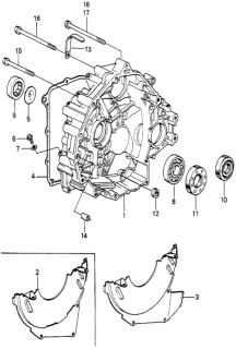 1981 Honda Prelude 2 Door ** KH HMT HMT Torque Converter Housing Diagram
