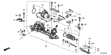 Diagram for 2018 Honda Clarity Fuel Cell Rack And Pinion - 53650-TRT-F13