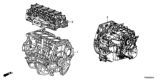 Diagram for 2014 Honda Civic Engine Block - 10002-R1Z-A00