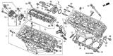 Diagram for 2006 Honda Pilot Cylinder Head Gasket - 12251-PVJ-A01