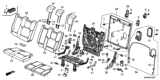 Diagram for 2011 Honda Pilot Seat Cover - 82531-SZA-A41ZD