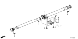 Diagram for 2022 Honda CR-V Hybrid Drive Shaft - 40100-TPA-H02