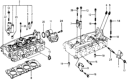 Diagram for 1978 Honda Accord Valve Stem Seal - 12211-657-003