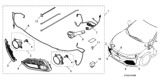 Diagram for 2019 Honda Civic Fog Light - 08V31-TGG-100B