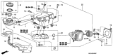 Diagram for 2009 Honda Civic Brake Booster Vacuum Hose - 46017-SNC-A00