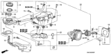 Diagram for 2008 Honda Civic Brake Master Cylinder Reservoir - 01461-SNC-A02