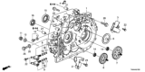 Diagram for 2018 Honda Accord Hybrid Transfer Case Seal - 91207-5TB-003