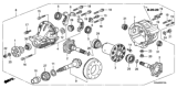 Diagram for 2006 Honda S2000 Differential - 41200-PCZ-A51