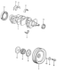 Diagram for 1981 Honda Civic Harmonic Balancer - 38921-PA6-000