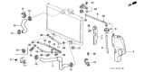 Diagram for 1995 Honda Odyssey Radiator Cap - 19110-P08-000