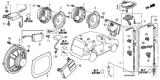 Diagram for 2004 Honda Pilot Car Speakers - 39120-S3V-A21