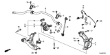 Diagram for 2021 Honda CR-V Sway Bar Link - 51320-TRN-H03